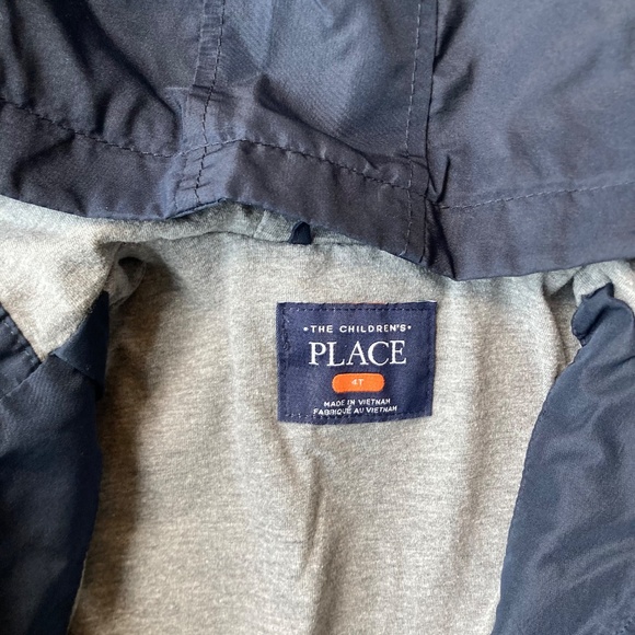 Navy windbreaker 4t - Picture 2 of 3